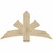 Ekena Millwork Alberta Rough Sawn Timber Gable Bracket, Douglas Fir, 48"W x 26"H x 4"D x 6"F, 13/12 Pitch GBW048X26X0406ALB00RDF - alternate 1
